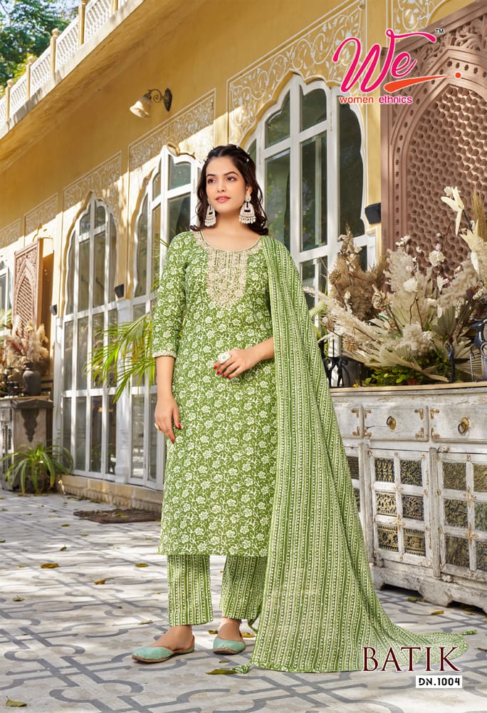 Batk By We 1001-1006 Readymade Salwar Suits Catalog